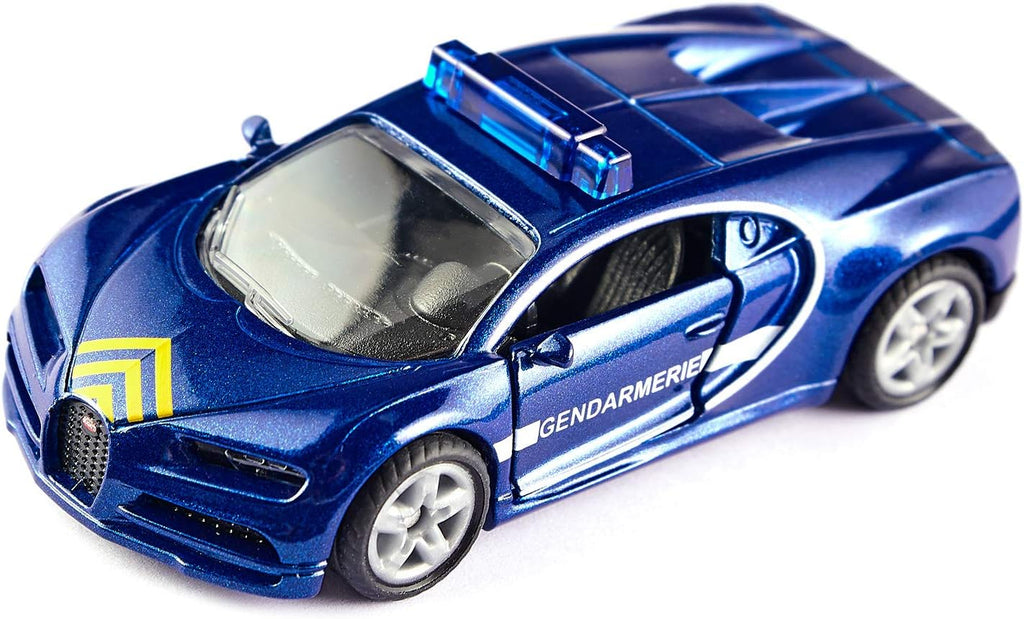 Auto della polizia Bugatti Chiron Siku 1541