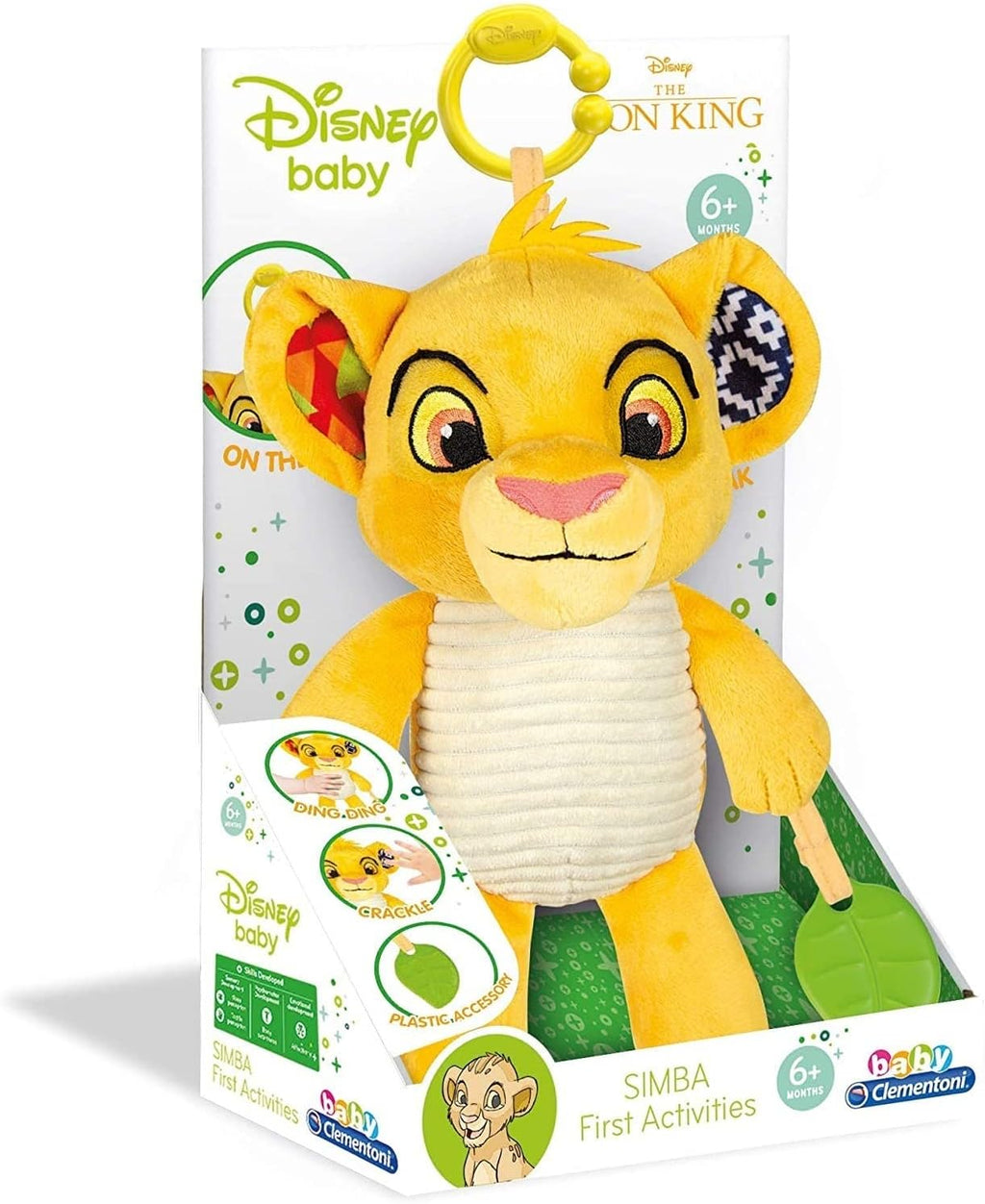 Disney baby Peluche Re Leone Clementoni