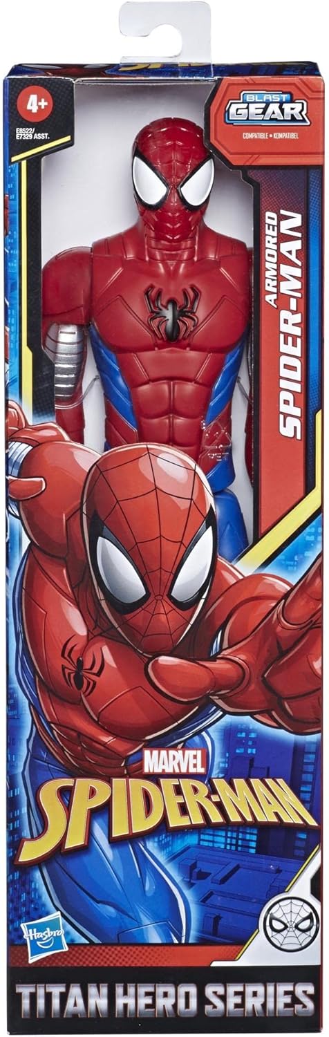 Spider-Man con Armatura Action Figure Hasbro