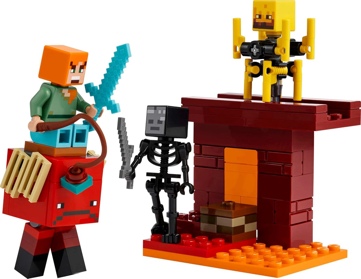 Lego 21266 Minecraft Battaglia nella lava del Nether