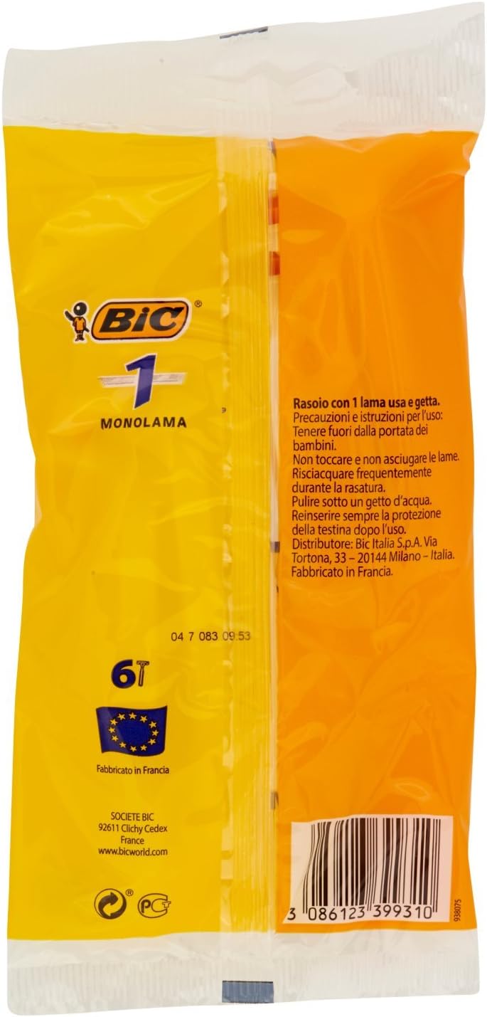 Rasoio Monolama 6pz Bic
