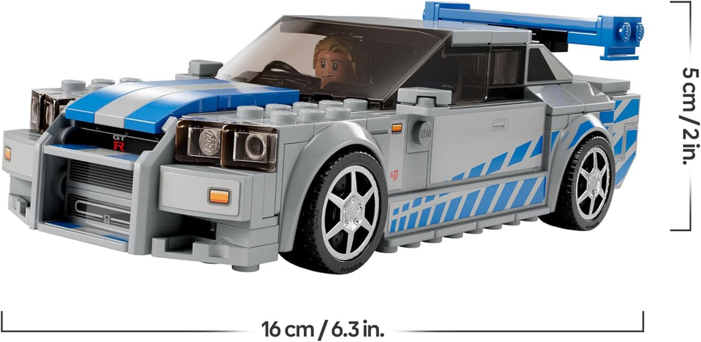 Lego Speed Champions 76917 2 Fast and 2 Furious Nissan skyline GT-R
