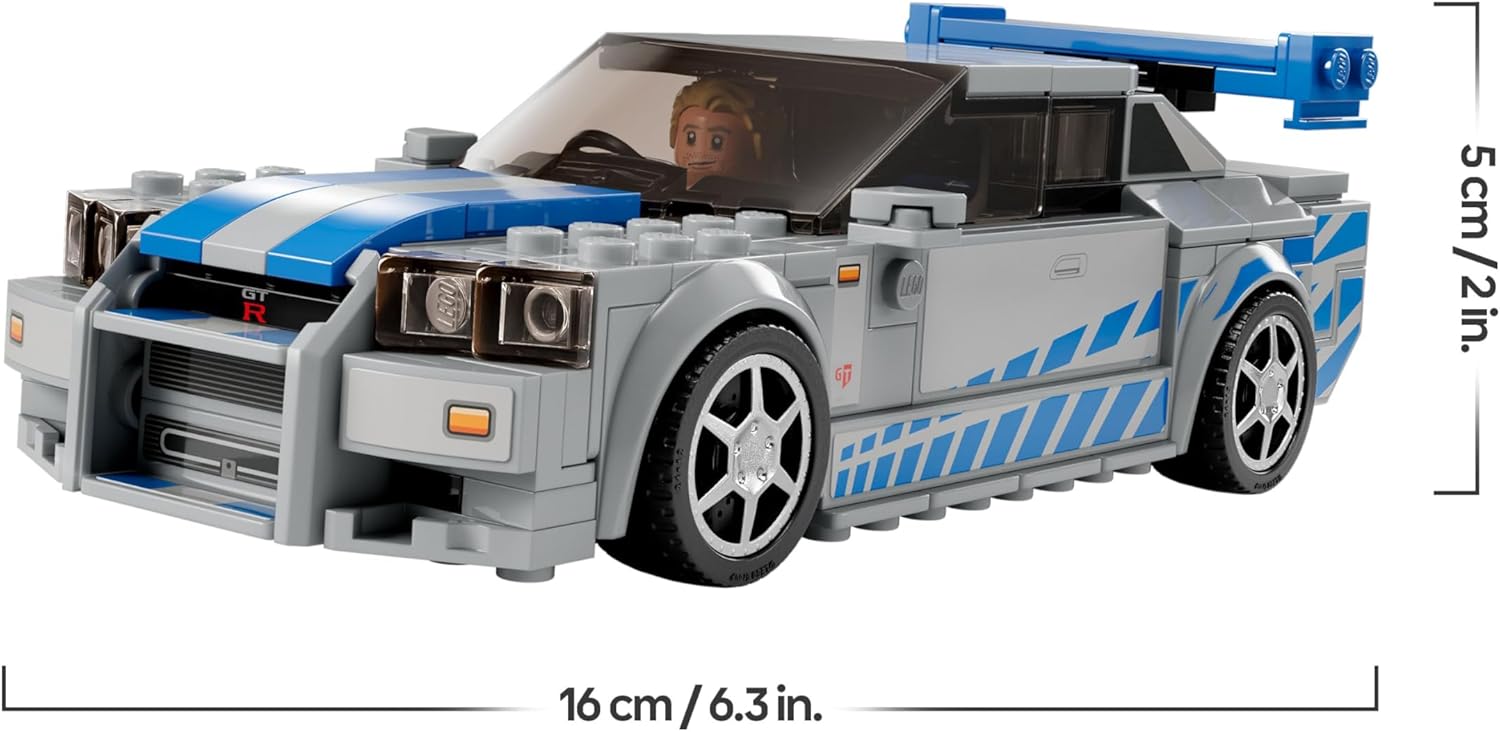 Lego Speed Champions 76917 2 Fast and 2 Furious Nissan skyline GT-R