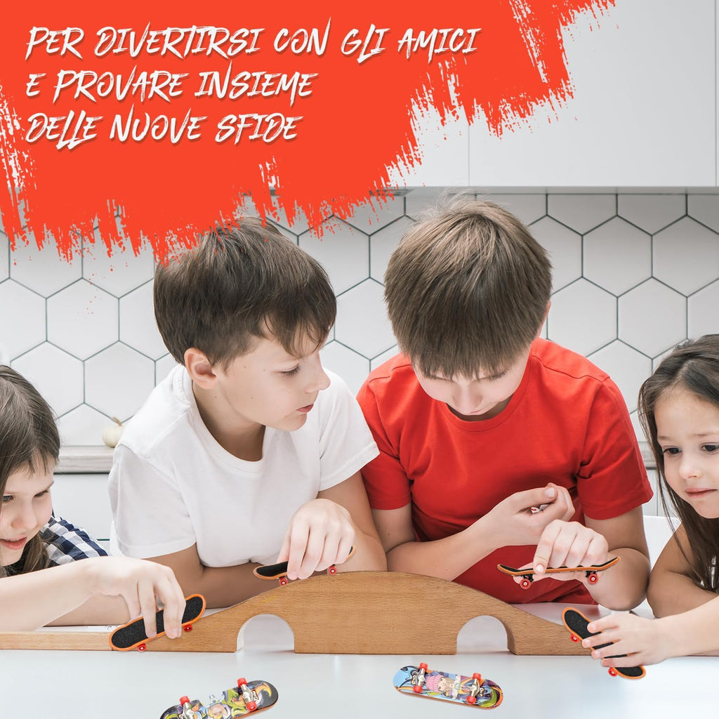 Mini Skateboard da Dita 9,5 x 2,6 cm Magicat