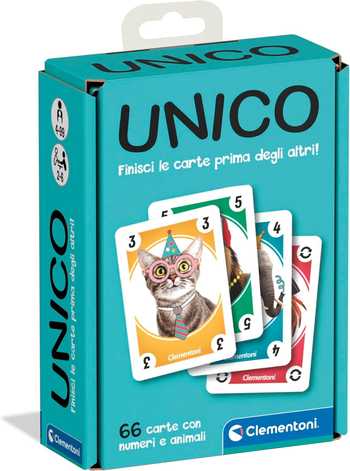 Mazzo di Carte Unico per Bambini Clementoni