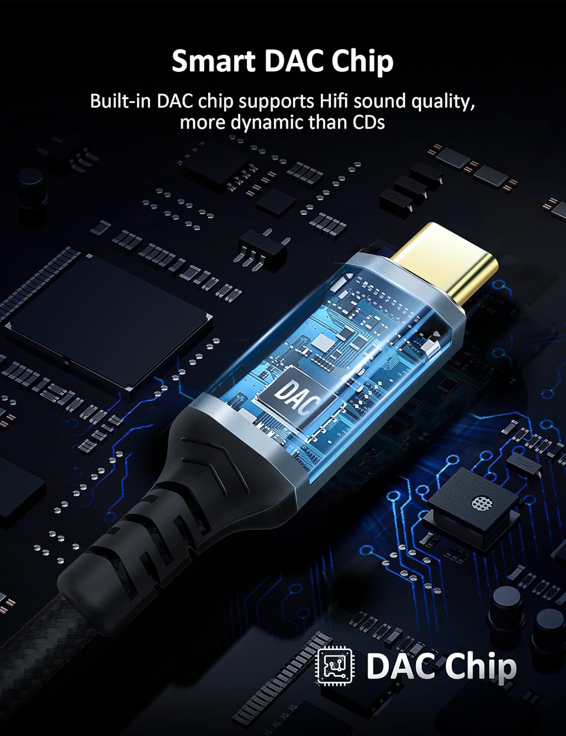 Adattatore USB C Jack 3,5mm