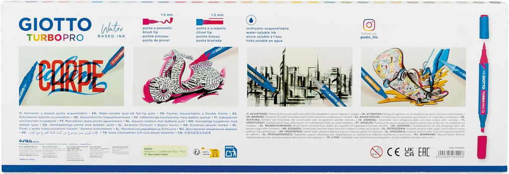 Pennarelli Turbo Pro 30pz Giotto