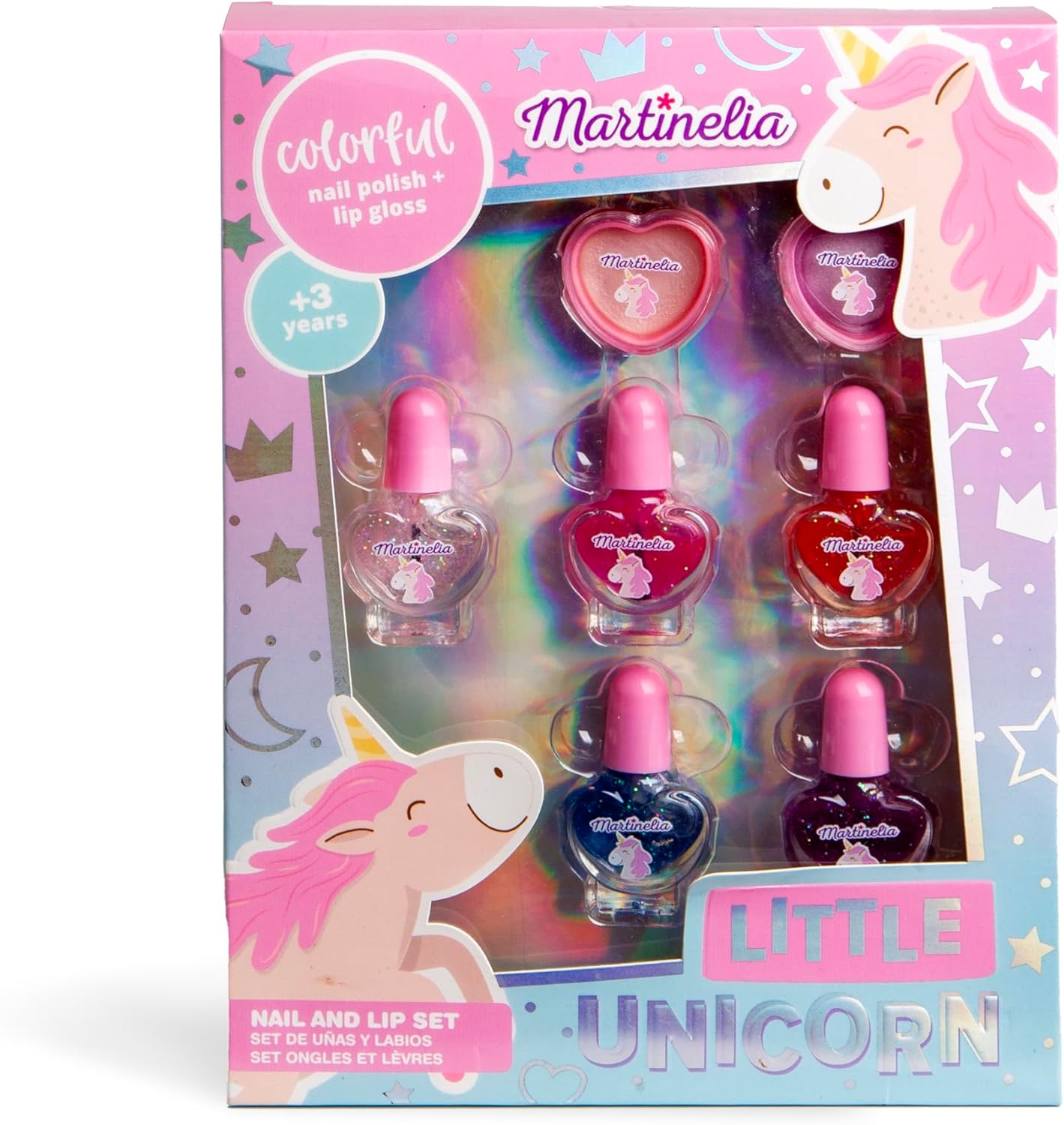 Set Smalti per Unghie unicorno Martinelia