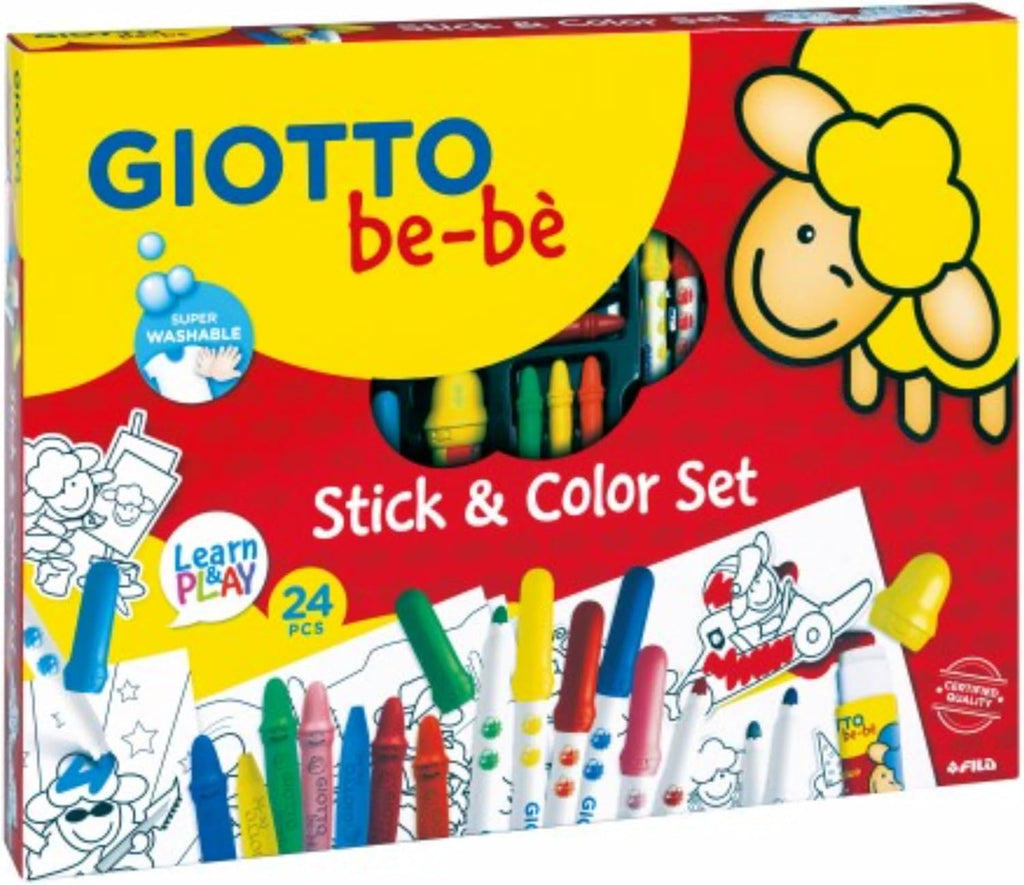 Giotto Bebè Stick & Color Set Fila