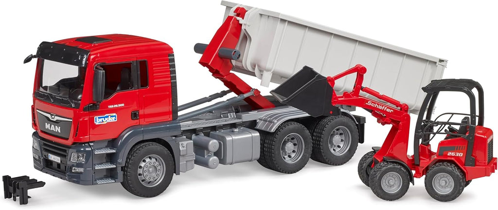 Autocarro MAN TGS Camion Ribaltabile Schäffer 2630 03767 Bruder