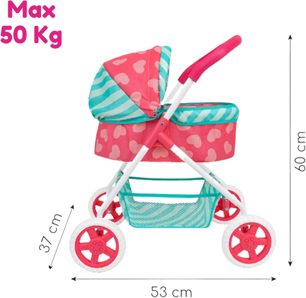 Carrozzina Deluxe per bambole Globo Giocattoli