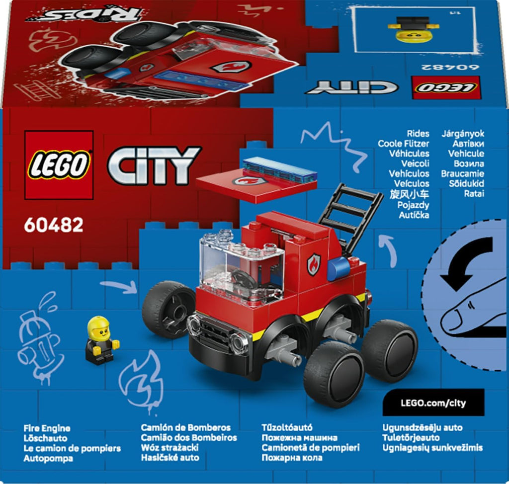 Lego City 60482 Rides Fire Engine