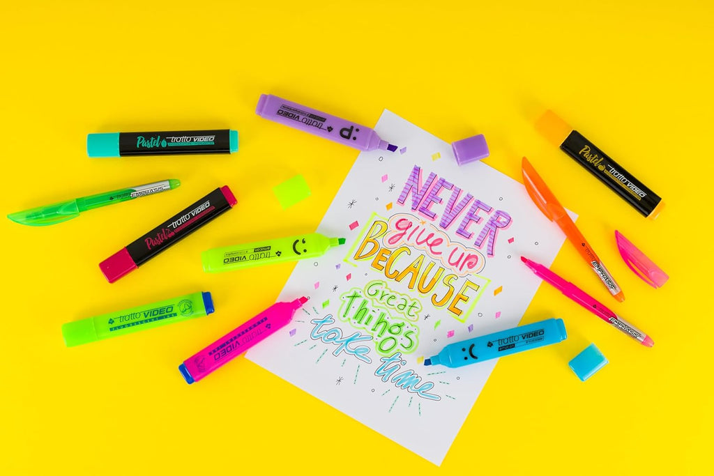 Evidenziatore Tratto Video Arancione