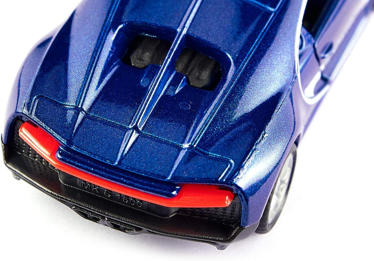 Auto della polizia Bugatti Chiron Siku 1541