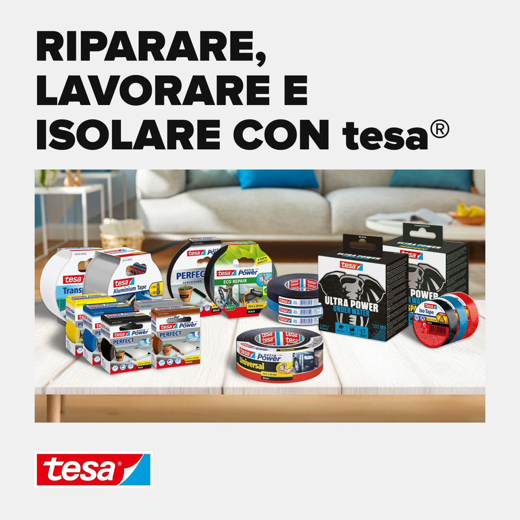 Nastro Adesivo Telato 19mmx2,7mt blu Tesa