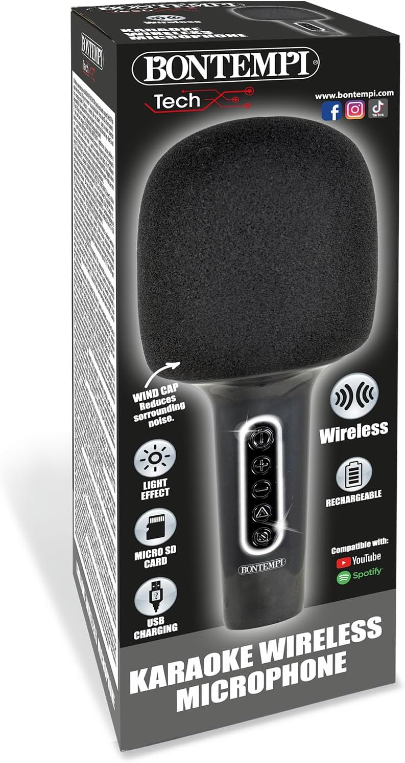 Microfono Karaoke Wireless Bontempi