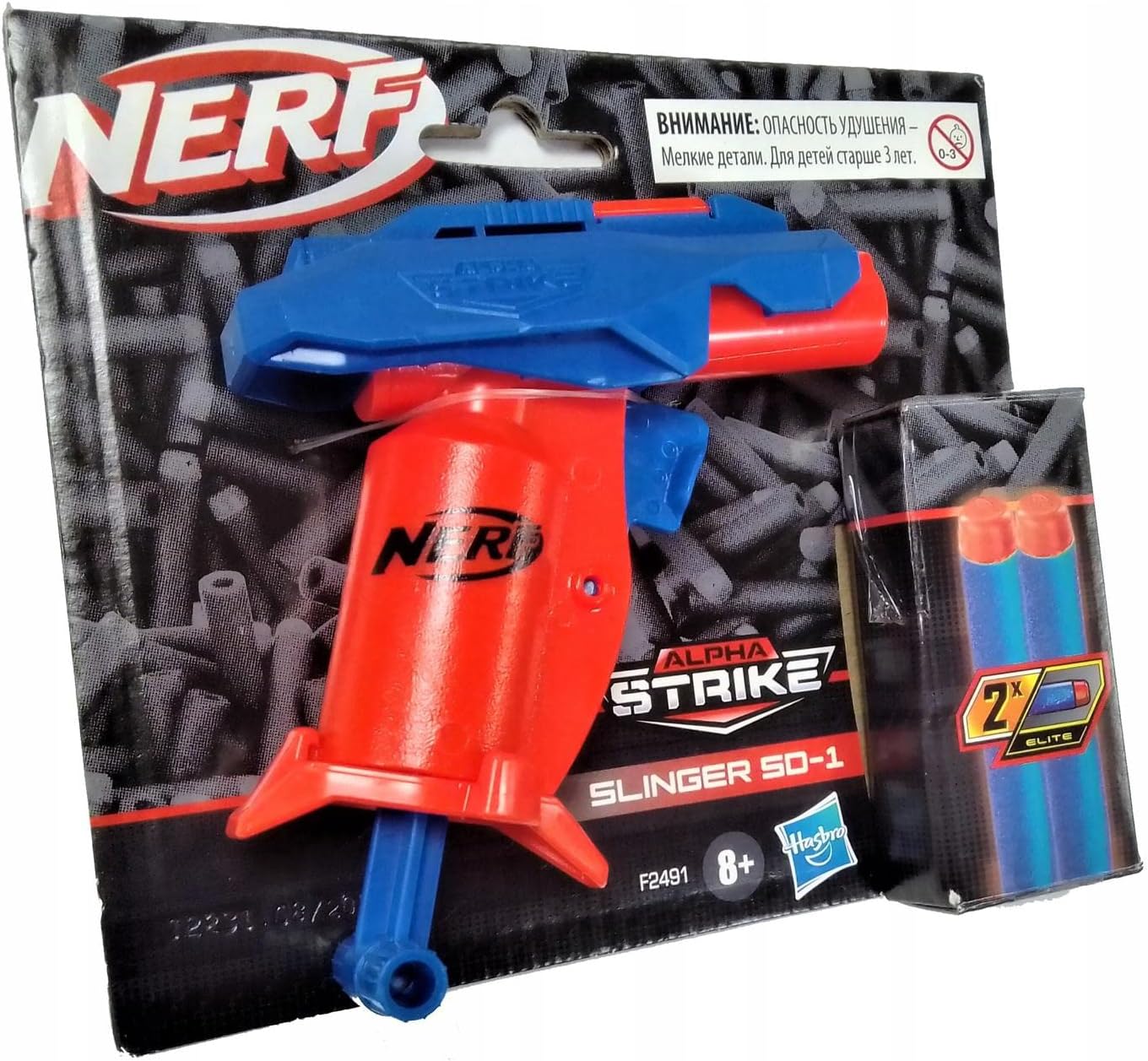 Pistola Alpha Strike Slinger 2 Nerf