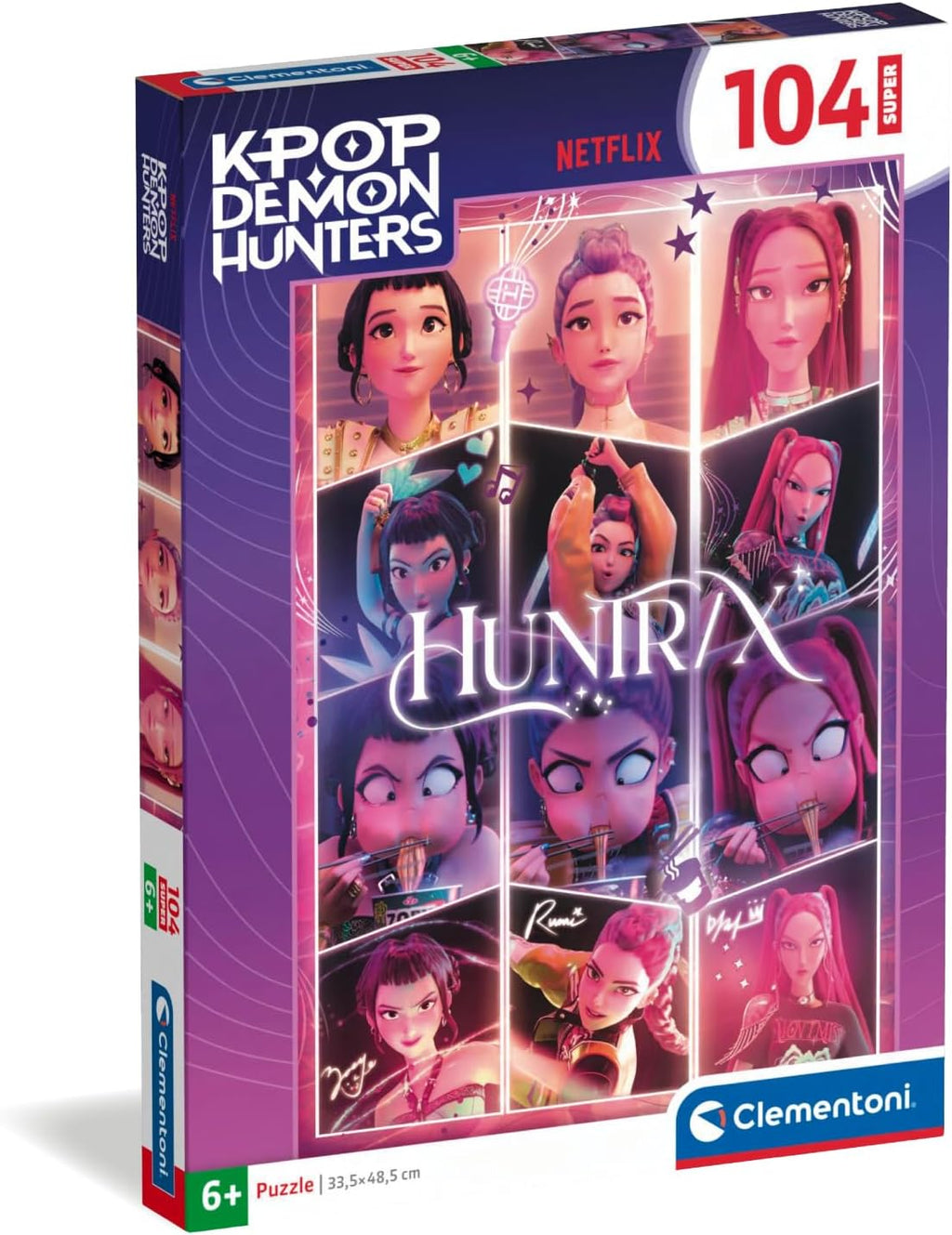 Puzzle per Bambini 104pz K-Pop Demon Hunters Clementoni