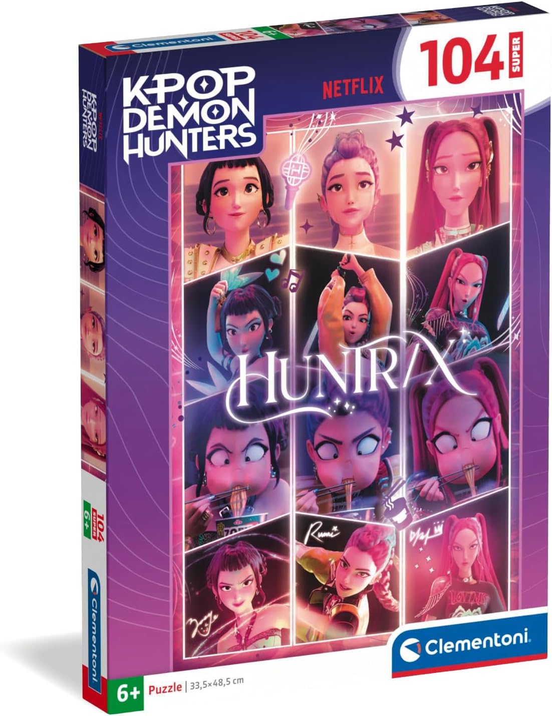 Puzzle per Bambini 104pz K-Pop Demon Hunters Clementoni