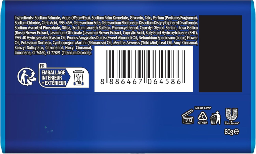 Saponetta Aqua Sparkle 80gr Lux