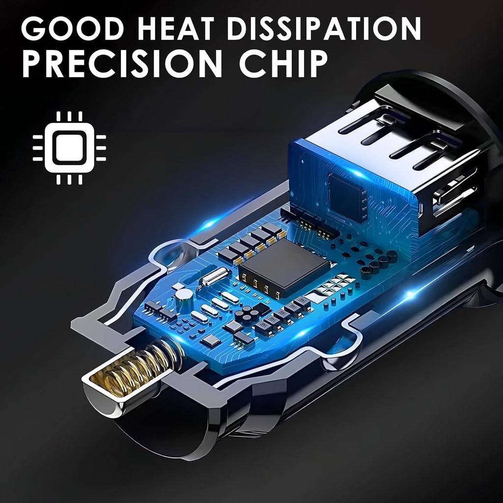 Adattatore USB per accendisigari Auto 2 porte 5V/3,1A