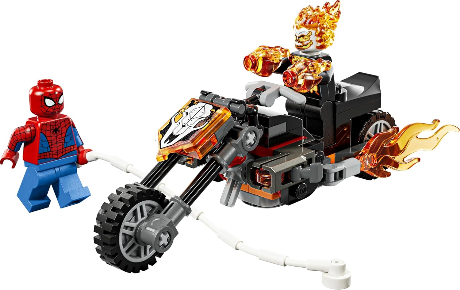 Lego Marvel 76335 Spider-Man vs. Ghost Rider in Motocicletta
