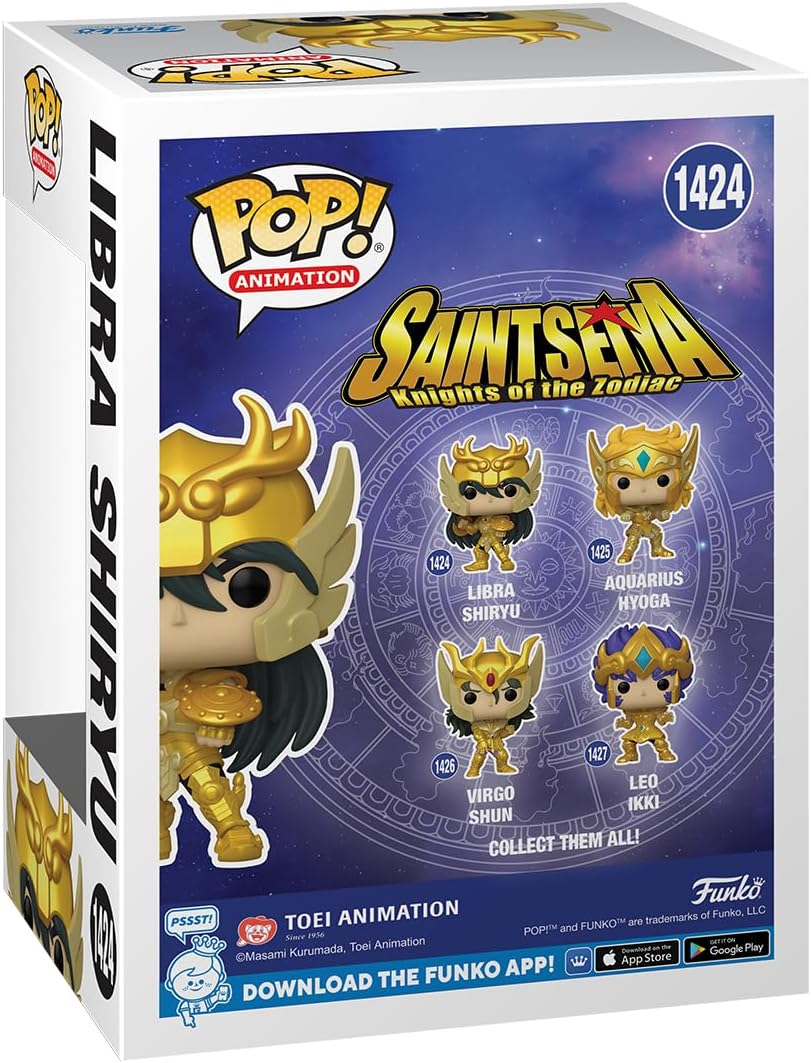 Funko Pop Saint Seiya 1424 Libra Shiryu