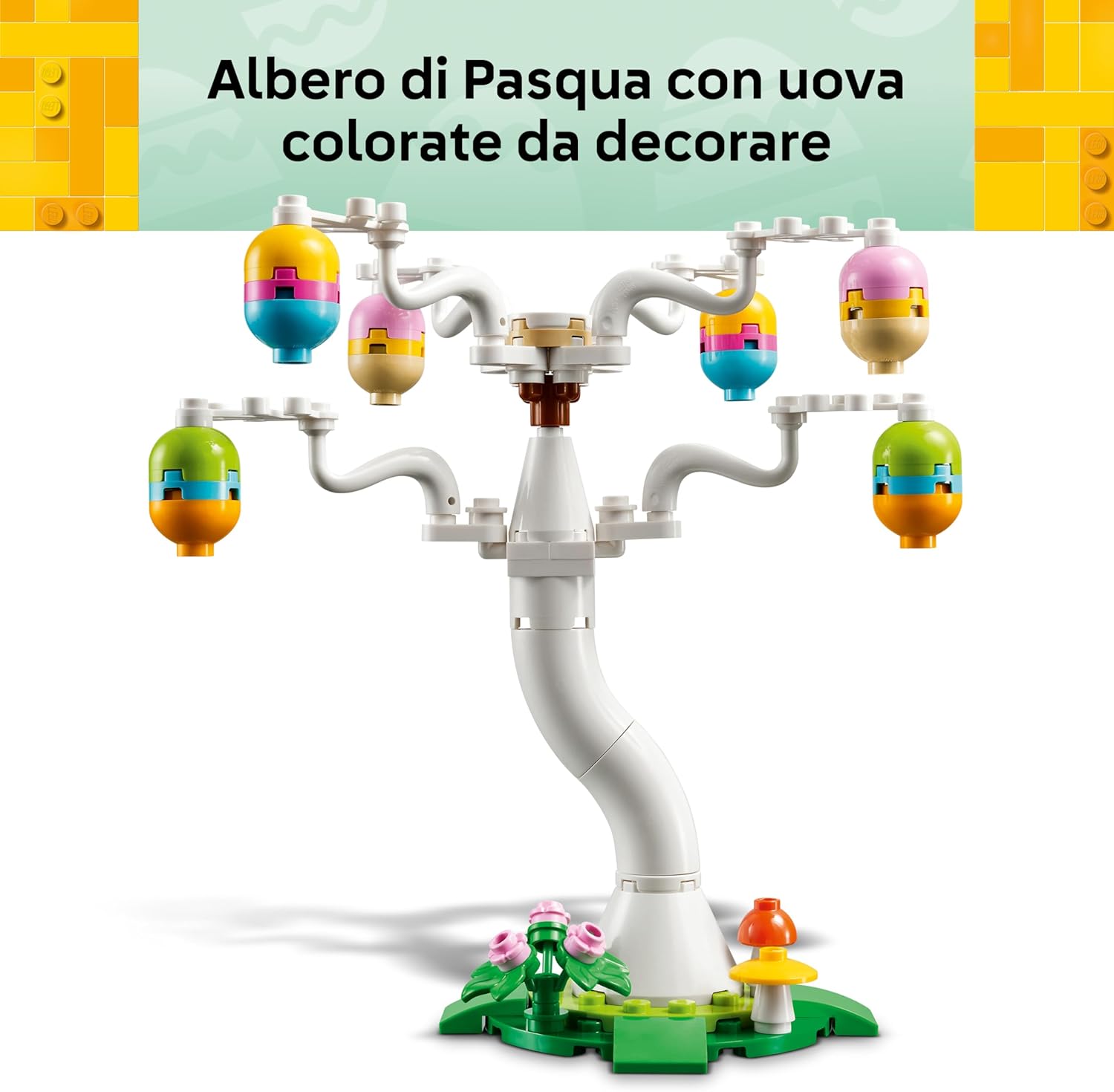 Lego 40808 Coniglietto Pasquale e Caccia alle Uova