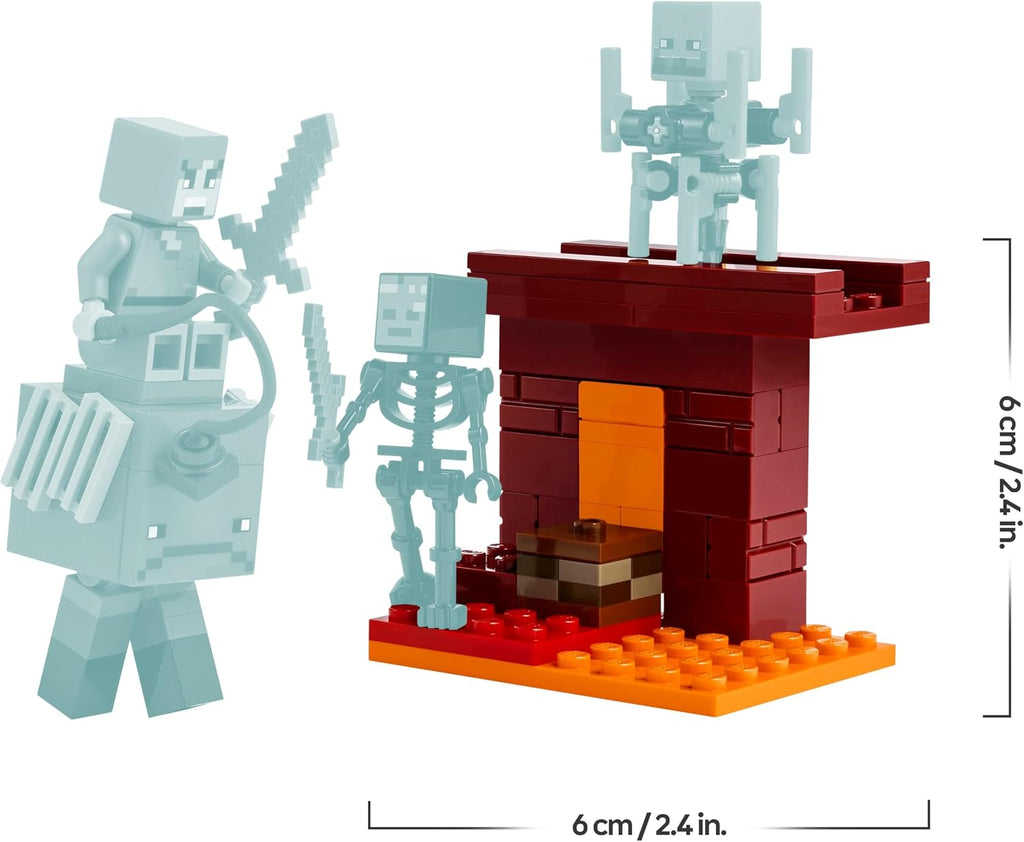 Lego 21266 Minecraft Battaglia nella lava del Nether