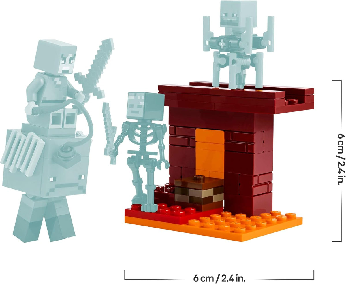 Lego 21266 Minecraft Battaglia nella lava del Nether