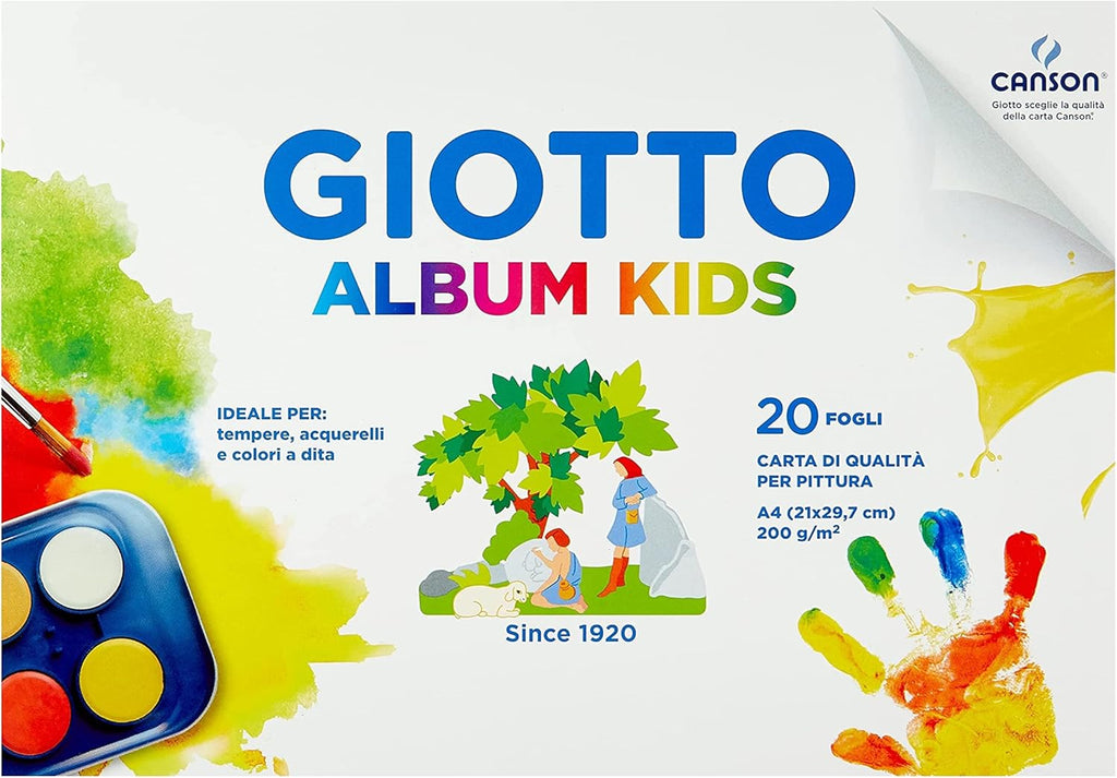 Giotto Kids Album 200gr A4 per pittura