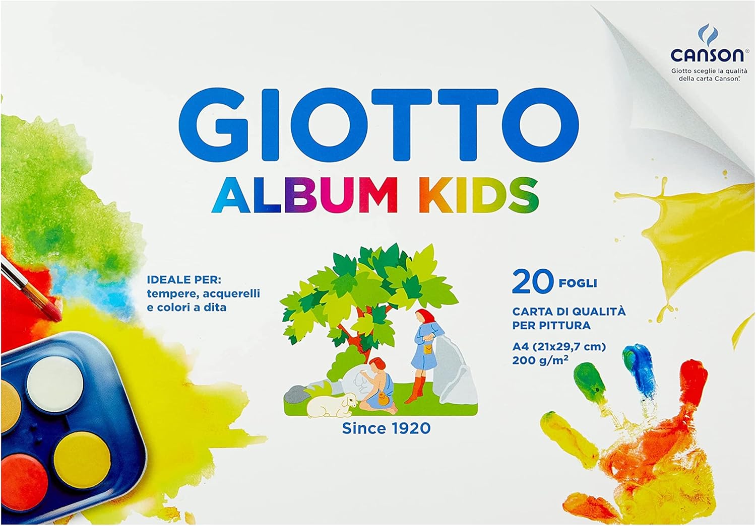 Giotto Kids Album 200gr A4 per pittura