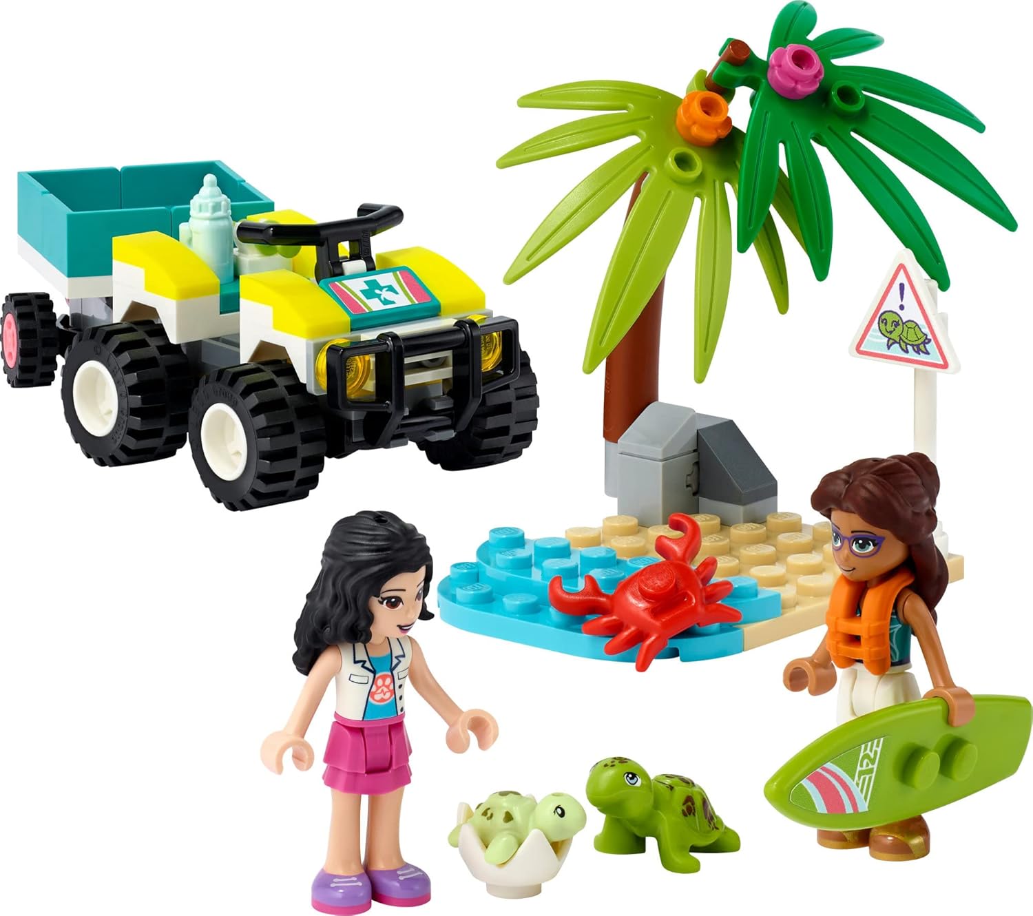 Lego Friends 41697 veicolo protezione tartarughe
