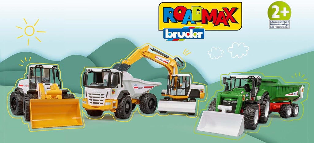 RoadMax Trattore con Caricatore Frontale 03451   Bruder