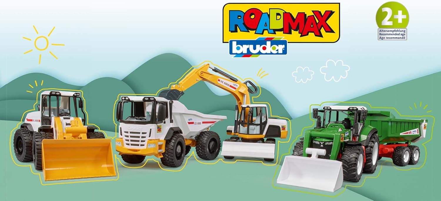 RoadMax Trattore con Caricatore Frontale 03451   Bruder