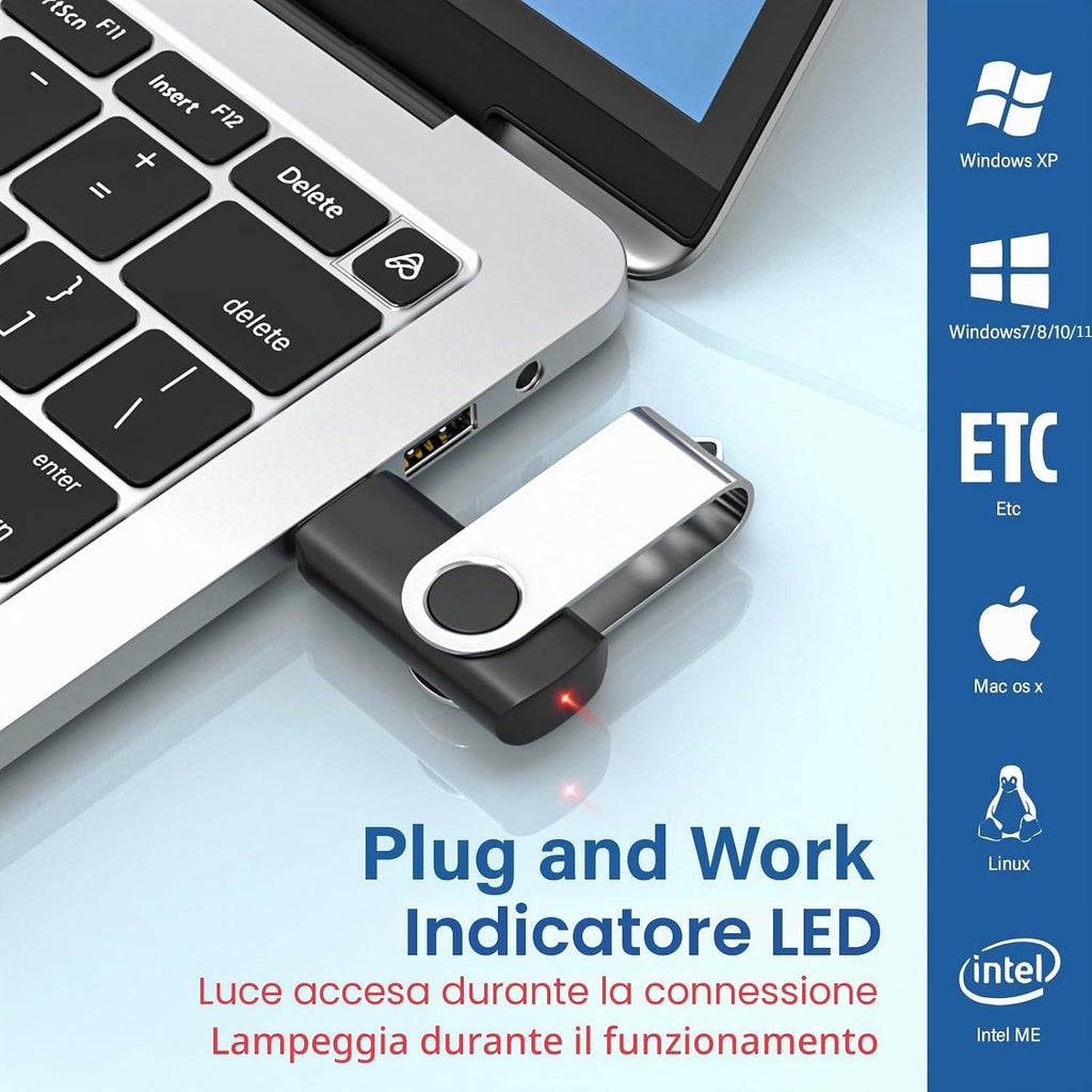 Chiavetta USB 16GB Wooolken