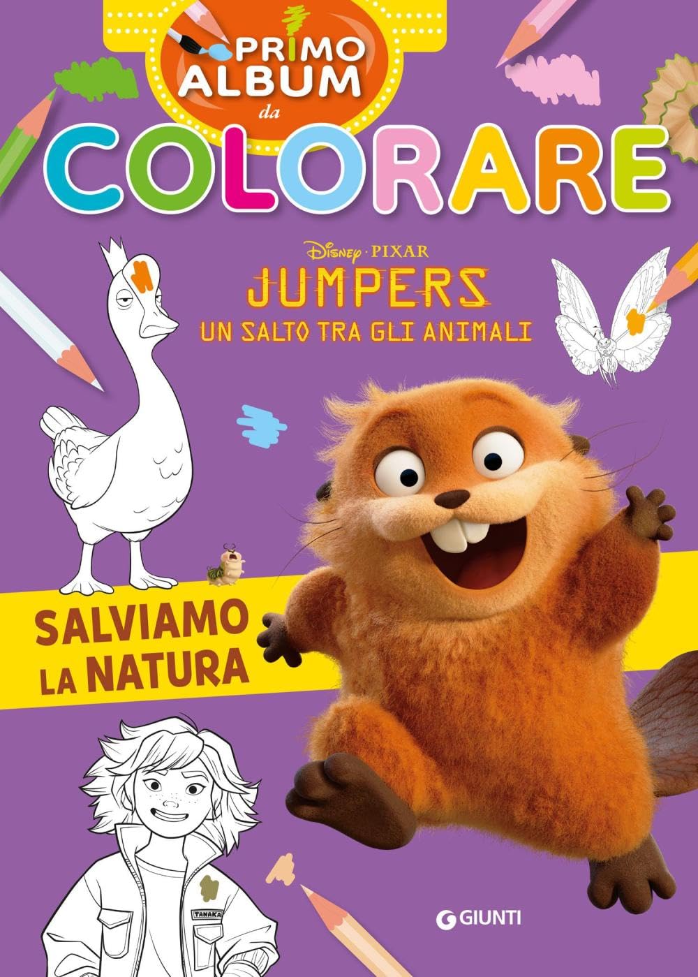 Salviamo la natura. Jumpers. Un salto tra gli animali. Primo album da colorare. Ediz. illustrata