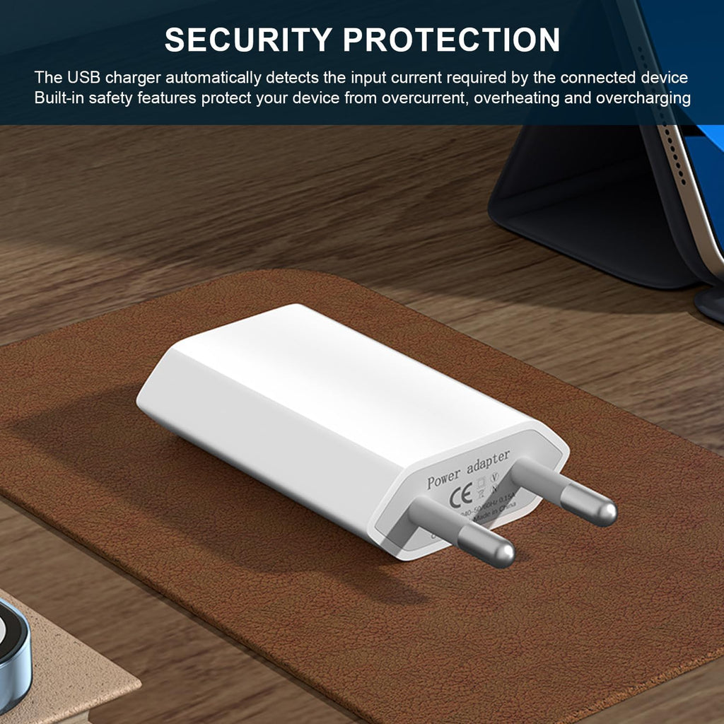 Caricatore USB muro 1 porta 5V/1A universale