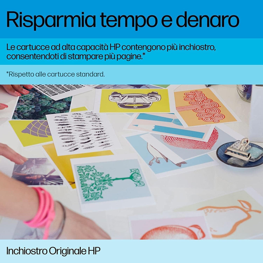 Cartuccia per Stampante HP 302XL tricolor originale