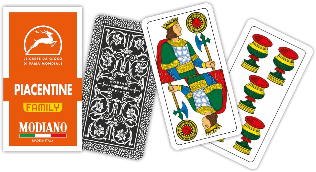 Carte Piacentine plastificate Modiano