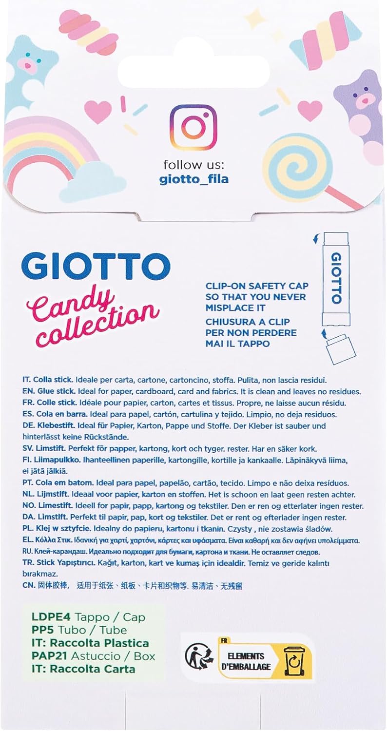 Set Colla 2pz Candy Collection Giotto