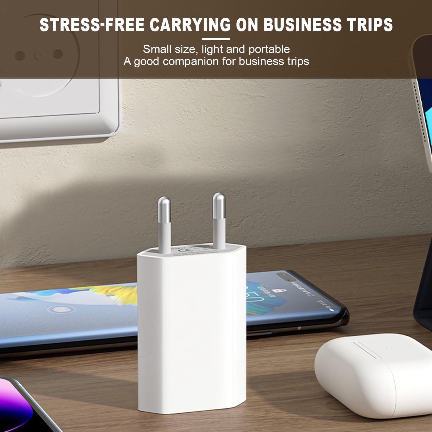 Caricatore USB muro 1 porta 5V/1A universale