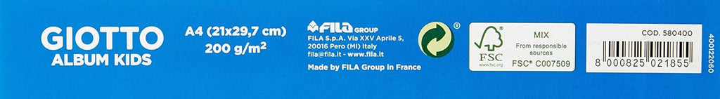Giotto Kids Album 200gr A4 per pittura
