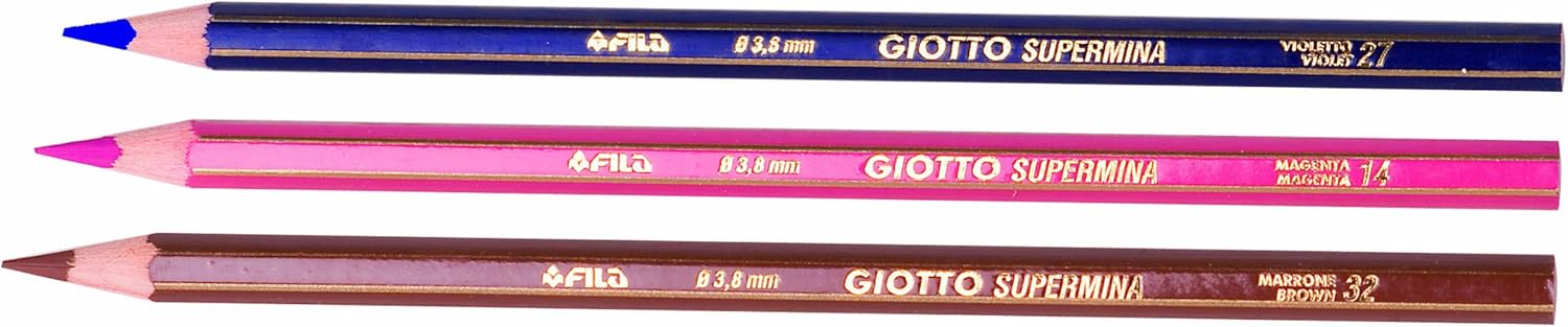 Supermina 12pz matite Pastelli Giotto