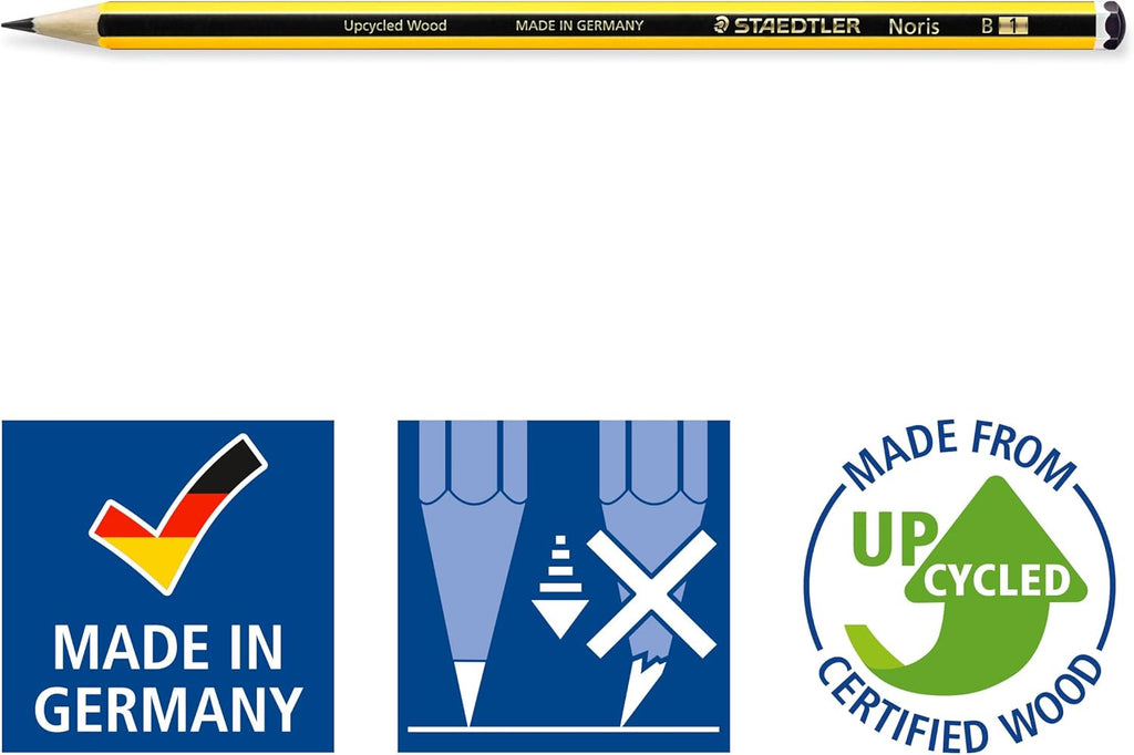 Matita B Noris Tappo Nero Steadtler