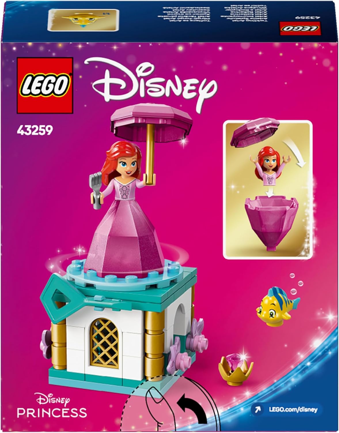 Lego Disney 43259 Ariel ballerina