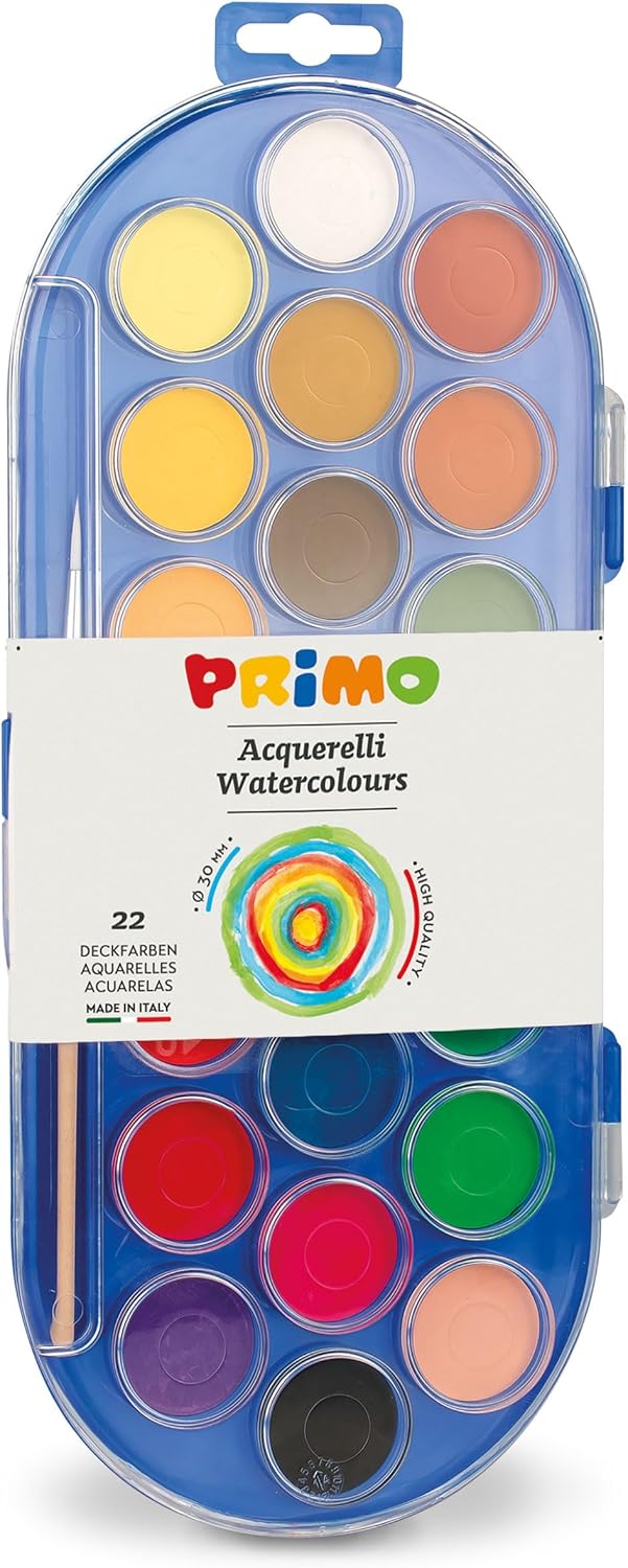 Acquerelli 22 colori Primo