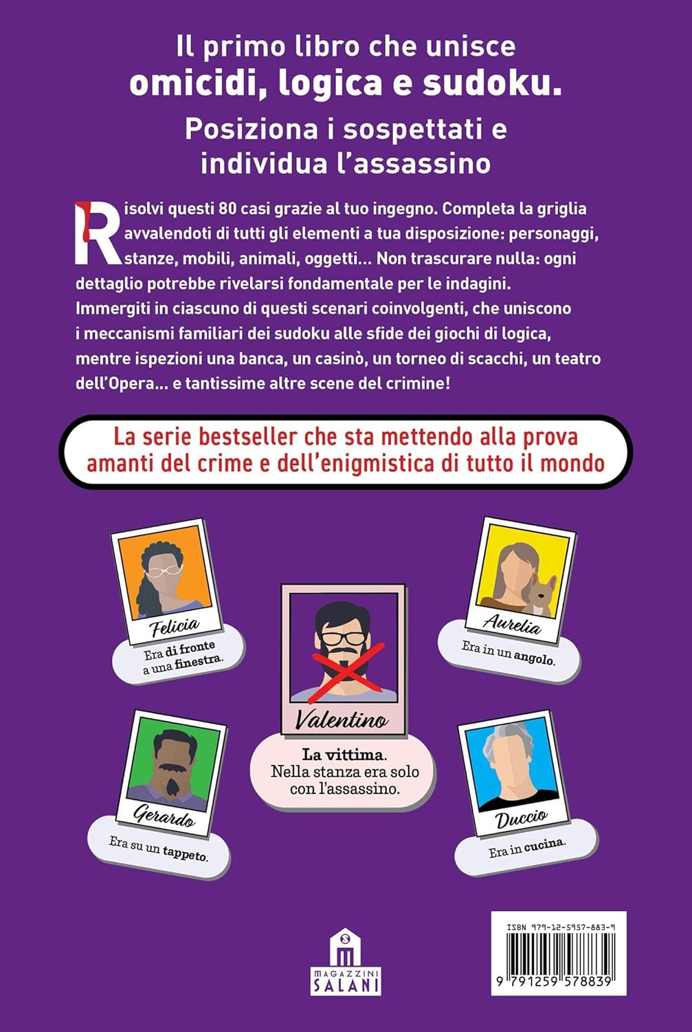 Murdoku. 80 omicidi misteriosi da risolvere con la logica. Il primo libro che unisce crime e sudoku - Manuel Garand