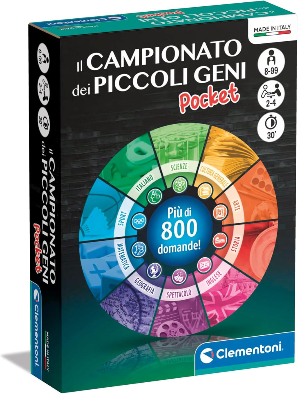 Il Campionato dei Piccoli Geni Pocket Mazzo Di Carte Da Gioco Clementoni