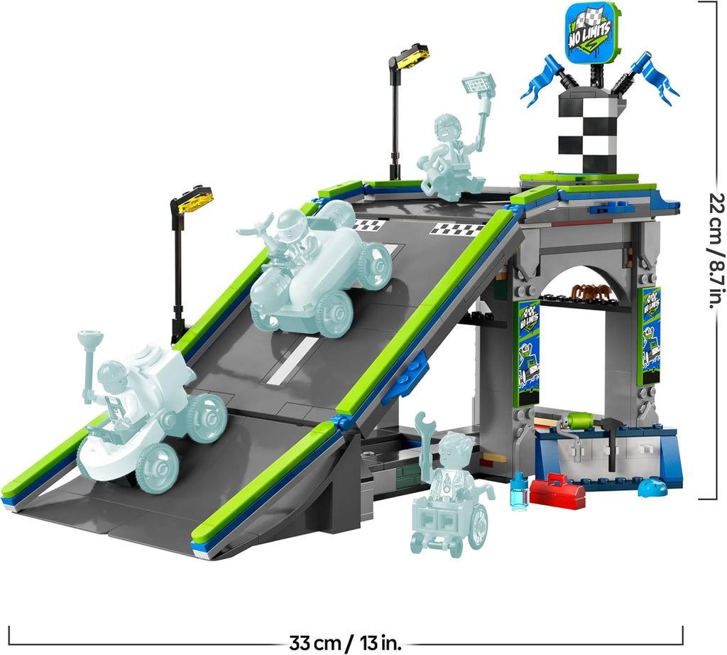 Lego City 60460 Nessun Limite: gara sulla pista a rampe